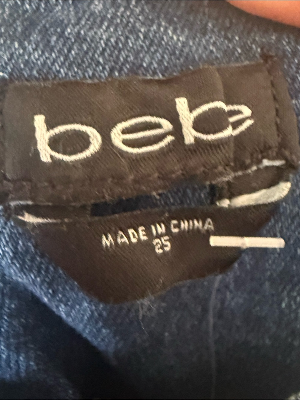 High Waist Button Detail Wide Leg Jeans - Blue - Picture 2 of 5